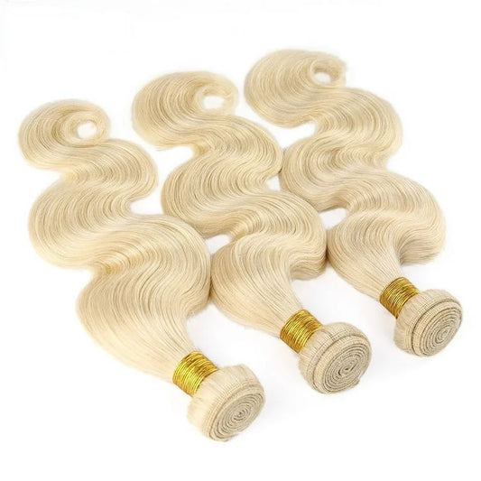 Blonde Indian hair bundles