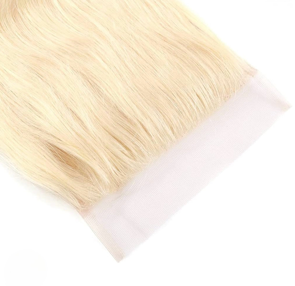 5x5in/12x12cm Blonde indian hair closure