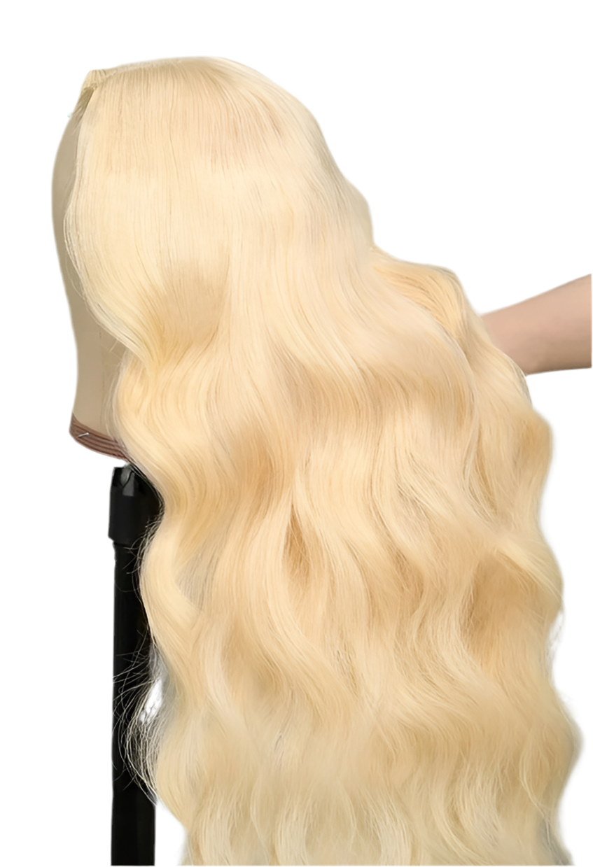 5x5in/12x12cm Blonde indian hair closure