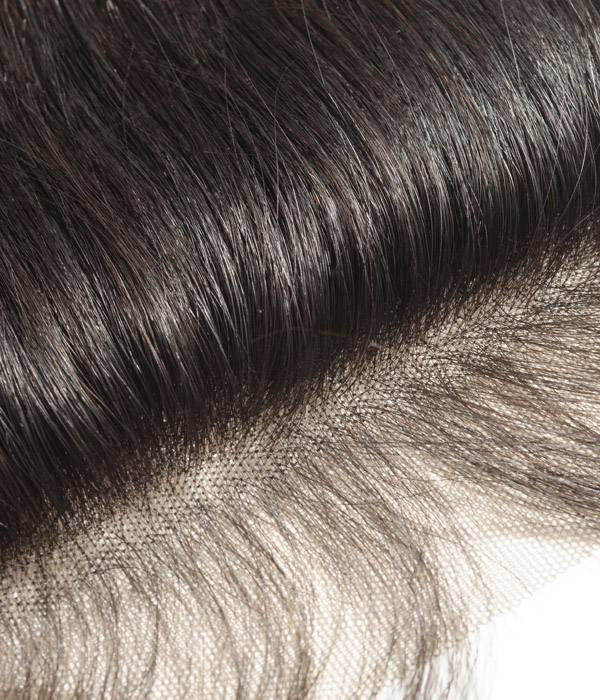 13x6in/32x15cm Indian raw lace frontal