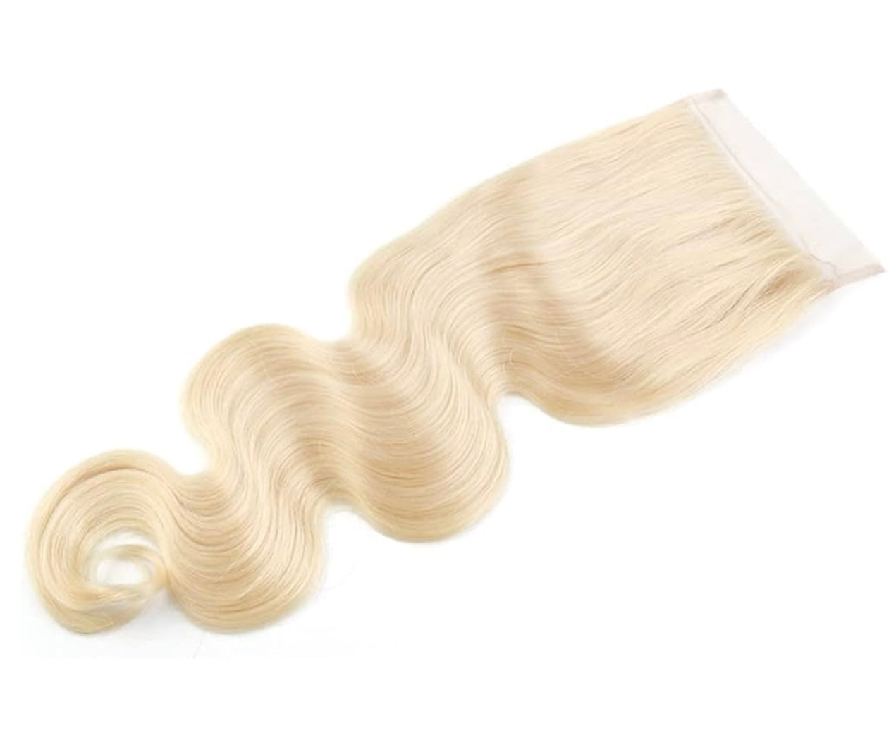 5x5in/12x12cm Blonde indian hair closure