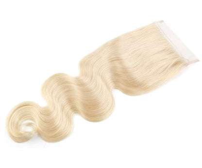 5x5in/12x12cm Blonde indian hair closure