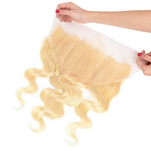 13x6/31x15cm Blonde  indian hair frontal