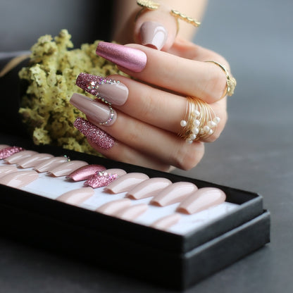 Coffin Fake nails