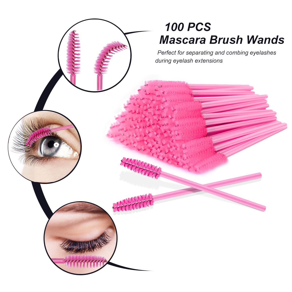 Training Eyelashes kit with mannequin