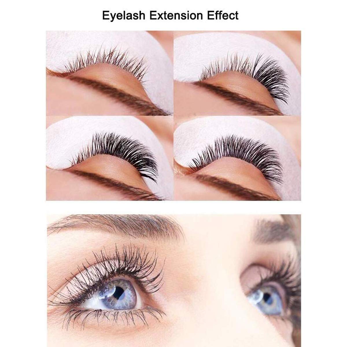 Training Eyelashes kit with mannequin