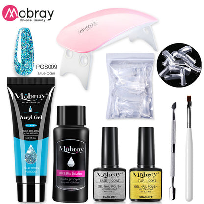 UV Gel With UV LED Lamp Manicure Set