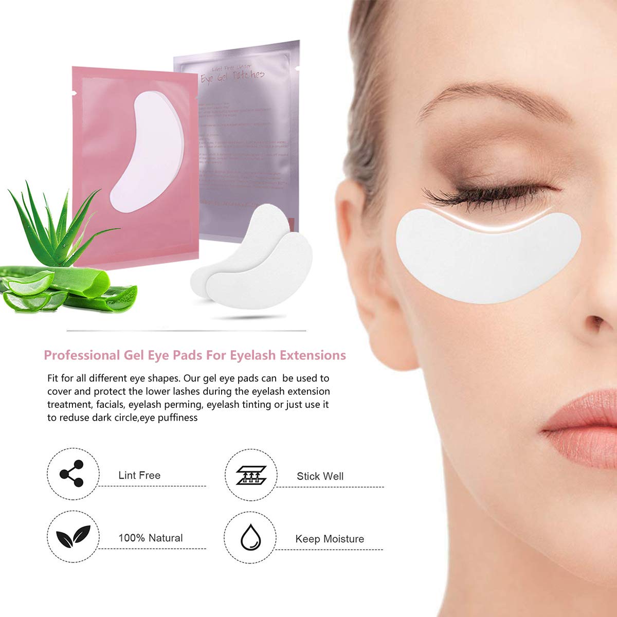 Training Eyelashes kit with mannequin