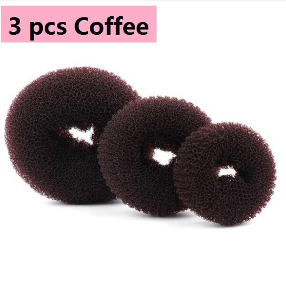 3Pcs hair Donut