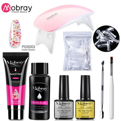 UV Gel With UV LED Lamp Manicure Set