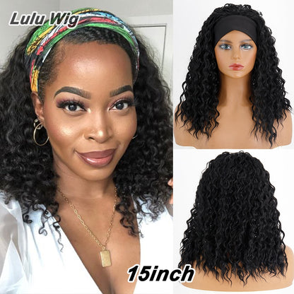 Short Curly Blonde Wig