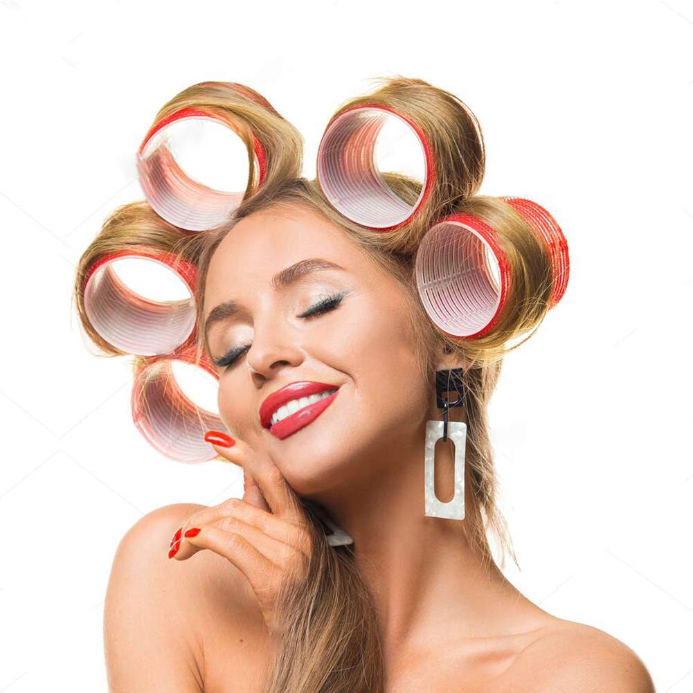 Hair self adhesive rollers