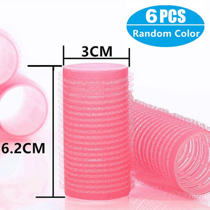 Hair self adhesive rollers