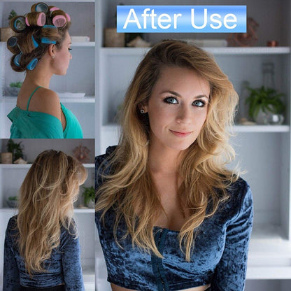 Hair self adhesive rollers