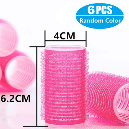 Hair self adhesive rollers