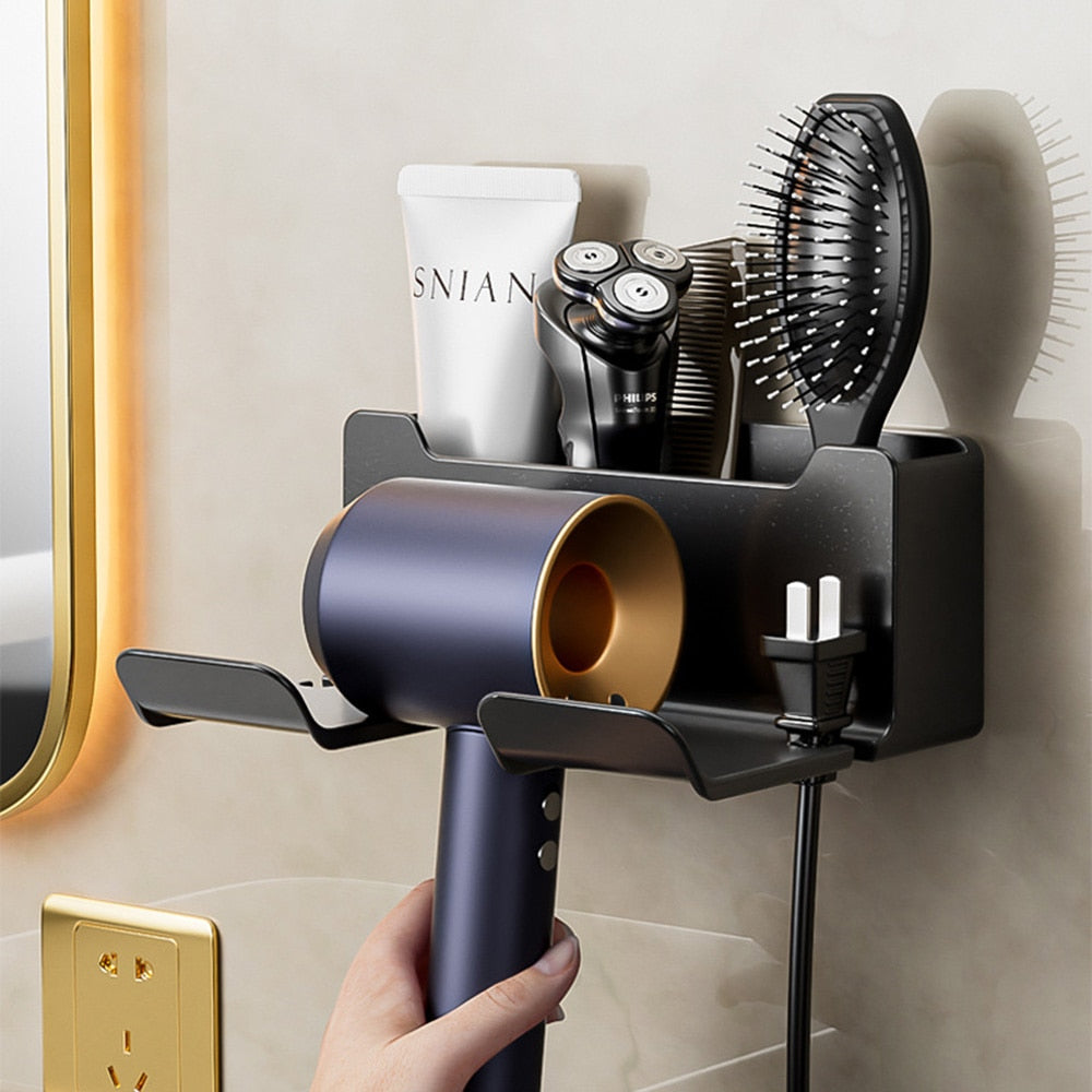 Hair Dryer Holder Wall Mounted