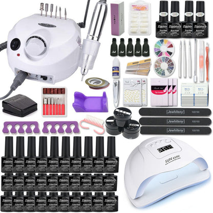 Nail Set with Nail Lamp