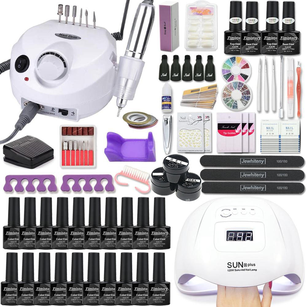 Nail Set with Nail Lamp