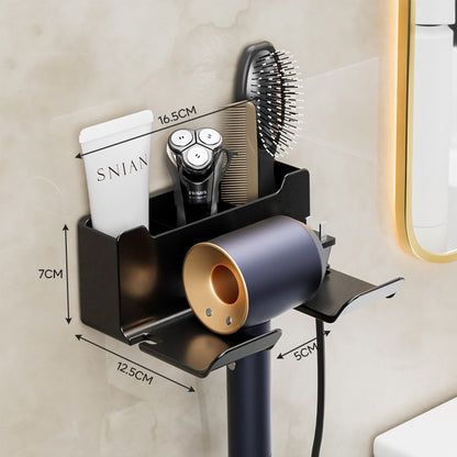 Hair Dryer Holder Wall Mounted